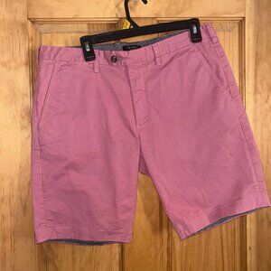 Ted Baker London Red Cotton Shorts Men’s Size 36 Regular
